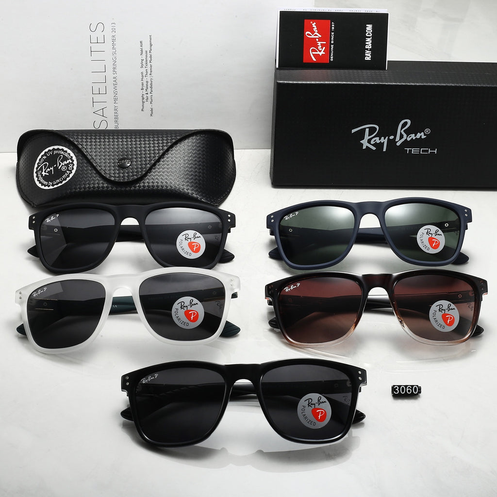 5 colors new hot full flarm sunglasses 3060