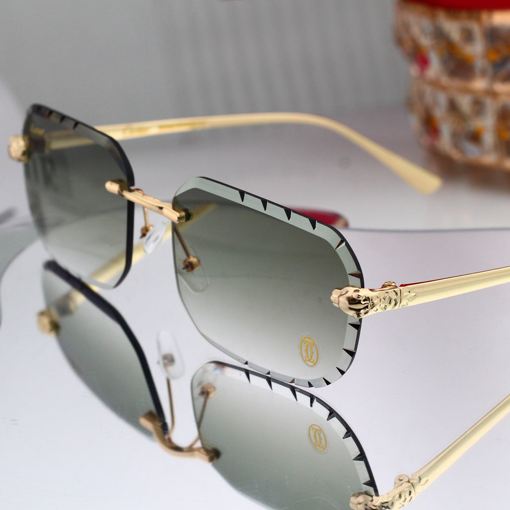 10 Colors New Hot HD Frameless Sunglasses 88034