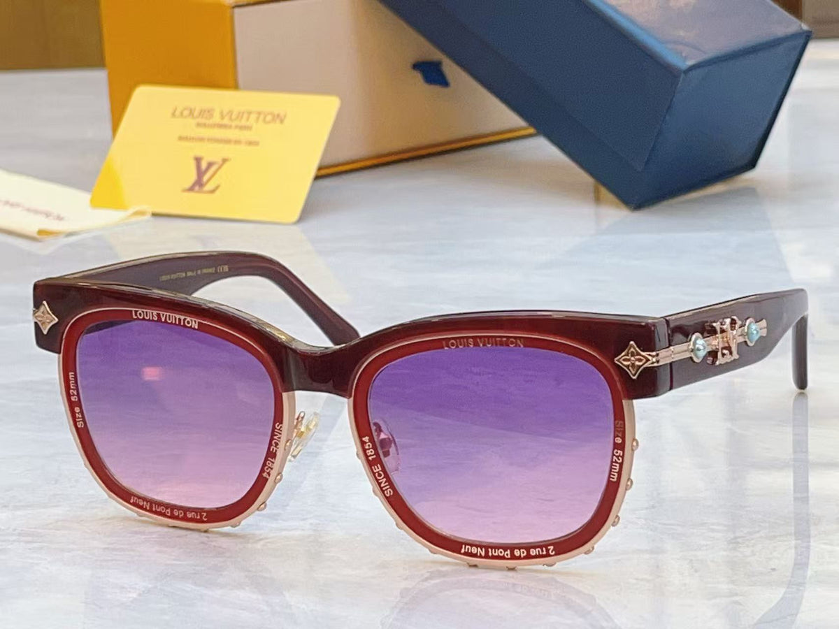 (High Version) 6 Colors New Hot HD Square Full Frame Sunglasses Z2023U
