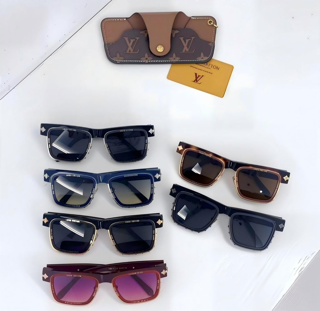 (High Version) 6 Colors New Hot HD Square Full Frame Sunglasses Z2023U