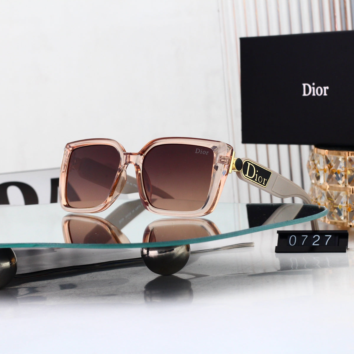 Fashion hot 7 color sunglasses 0727