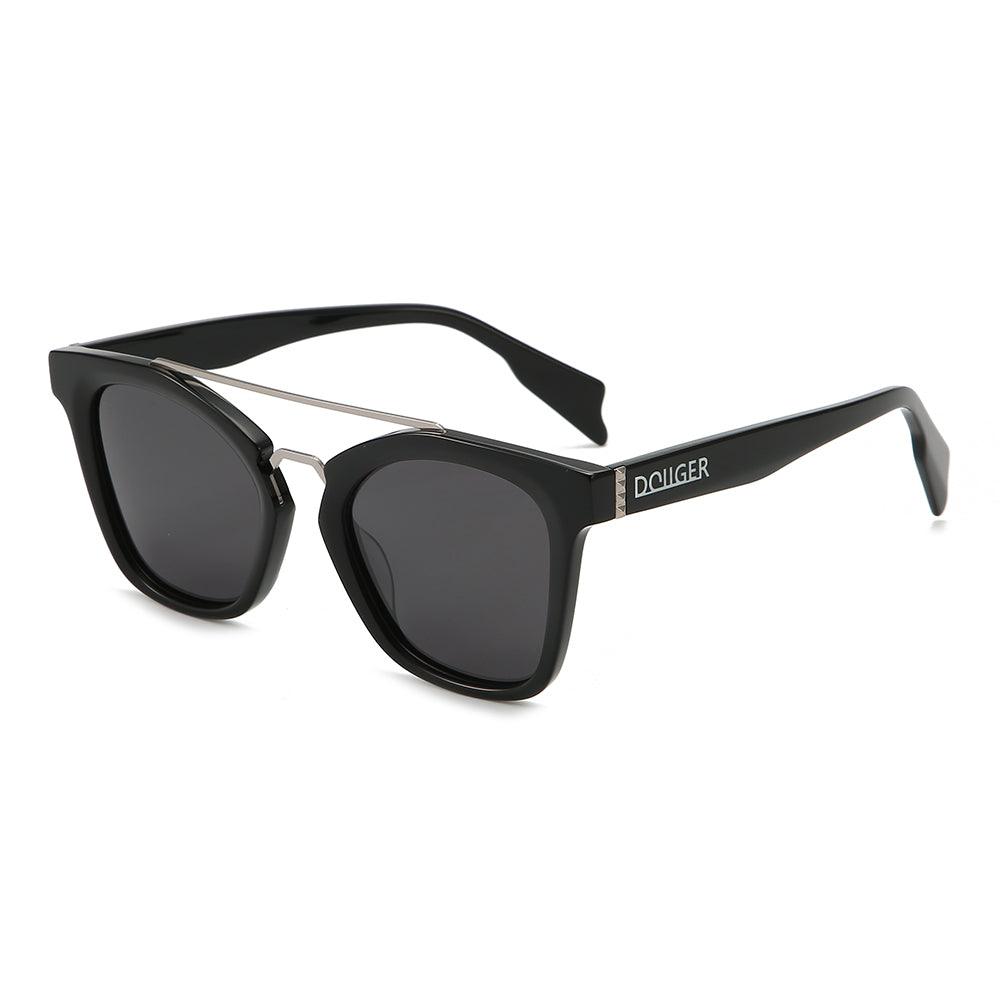 Dollger Trendy Square Polarized Vintage Sunglasses