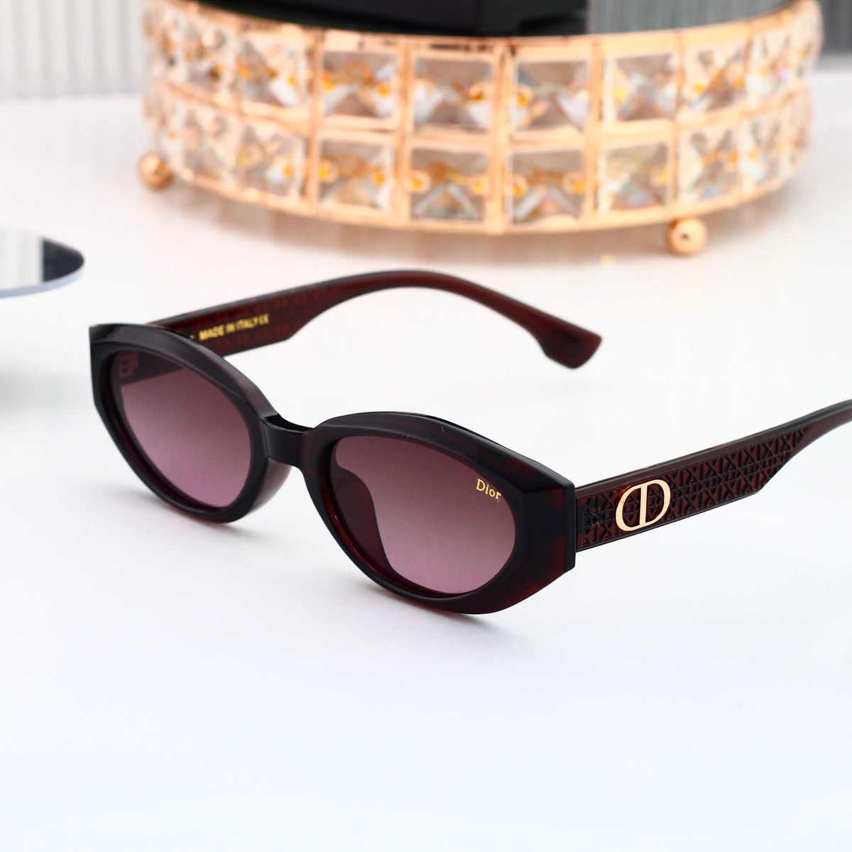 5 colors New hot HD lenses Full frame design sunglasses 6109