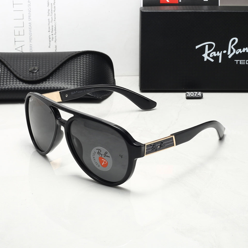 5 colors new hot full flarm sunglasses 3074