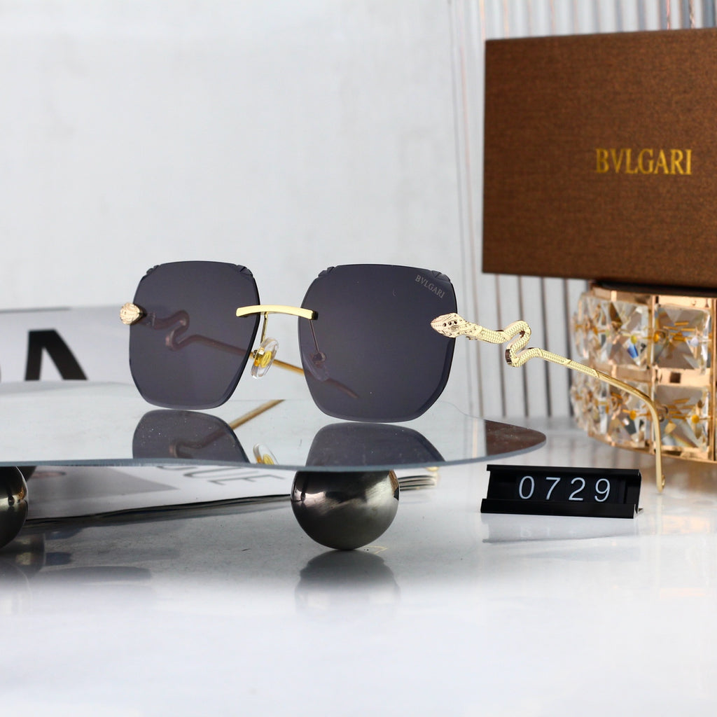 9 colors new popular rimless sunglasses B0729