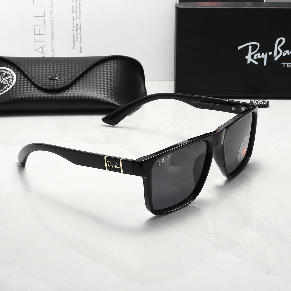 5 colors new hot full flarm sunglasses 3062