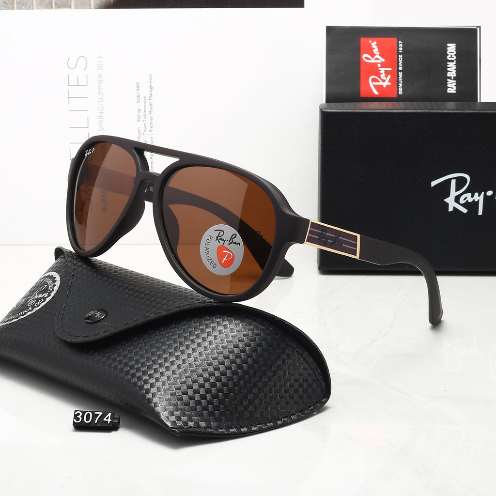 5 colors new hot full flarm sunglasses 3074