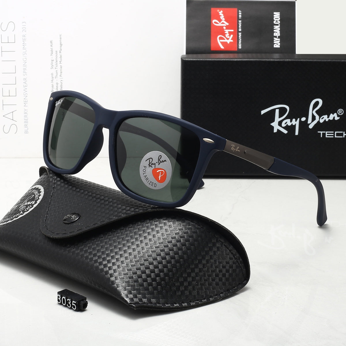 5 colors new hot full flarm sunglasses 3035