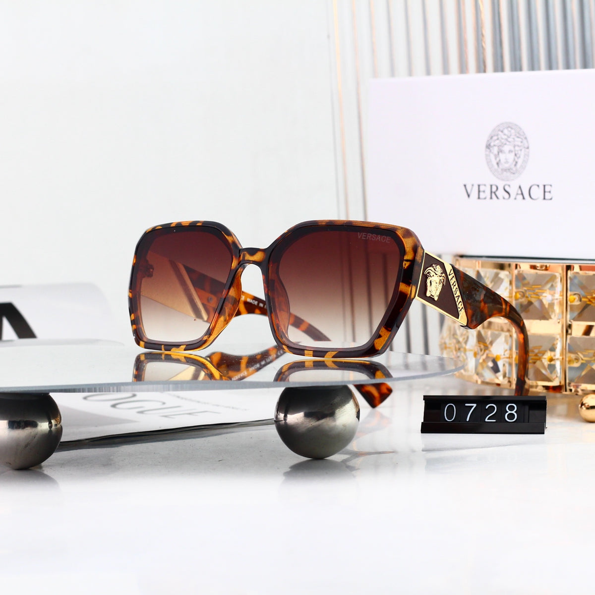 7 Colors New Hot HD Full Frame Sunglasses 0728