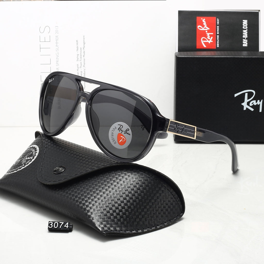 5 colors new hot full flarm sunglasses 3074