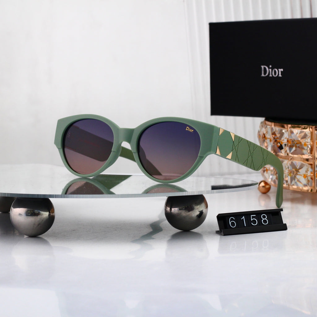 5 colors New hot HD lenses Full frame design sunglasses 6158