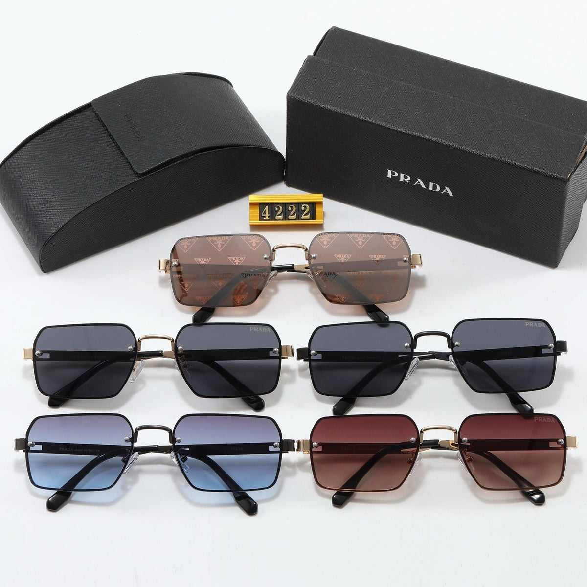 Fashion hot 5 color sunglasses 4222