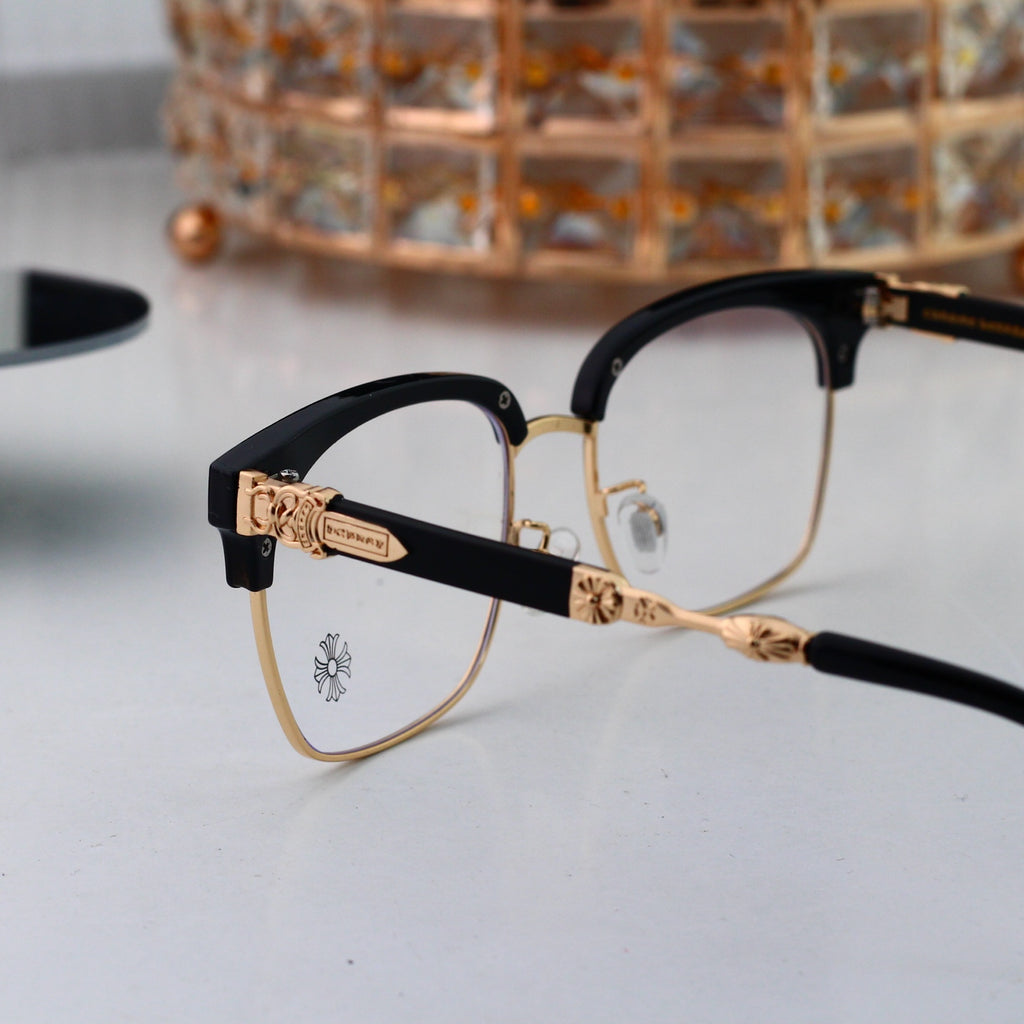 Fashion 4 Color Plain Glasses 3276