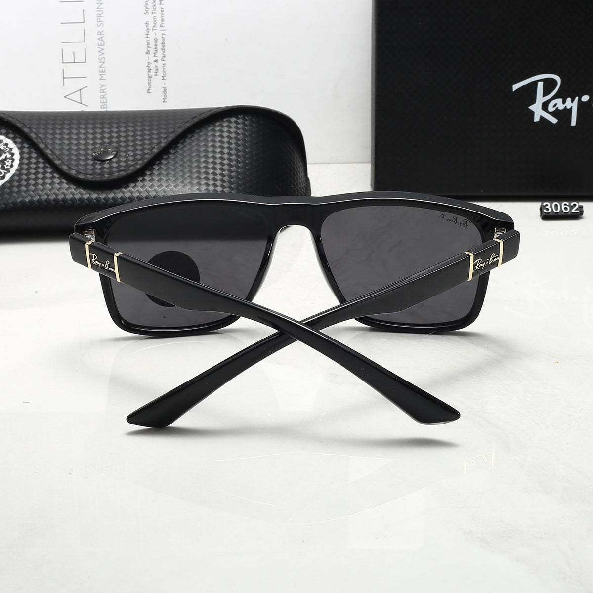 5 colors new hot full flarm sunglasses 3062