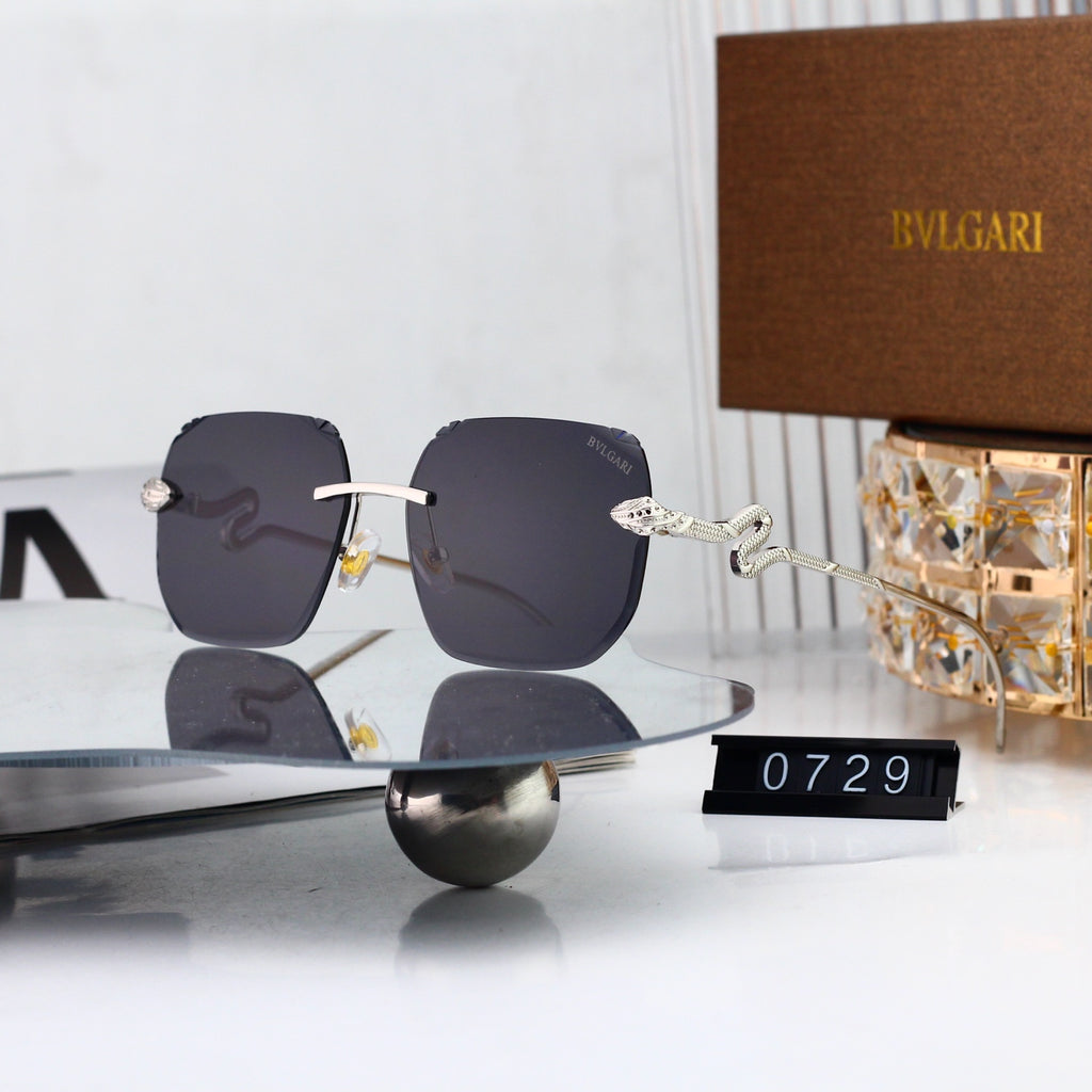 9 colors new popular rimless sunglasses B0729